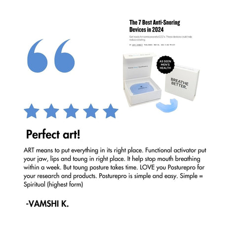 Functional Activator anti-snoring mouthguards for tongue posture and breathing training reviews