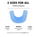 Functional Activator anti-snoring mouthguards for tongue posture and breathing training sizes
