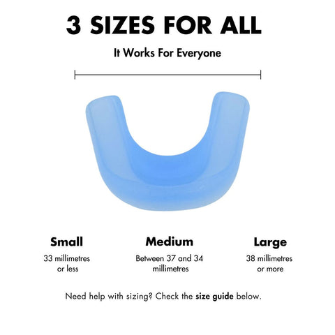 Functional Activator anti-snoring mouthguards for tongue posture and breathing training sizes