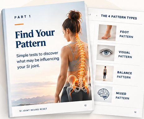 The guide open at Find Your Pattern, showing the four pattern types
